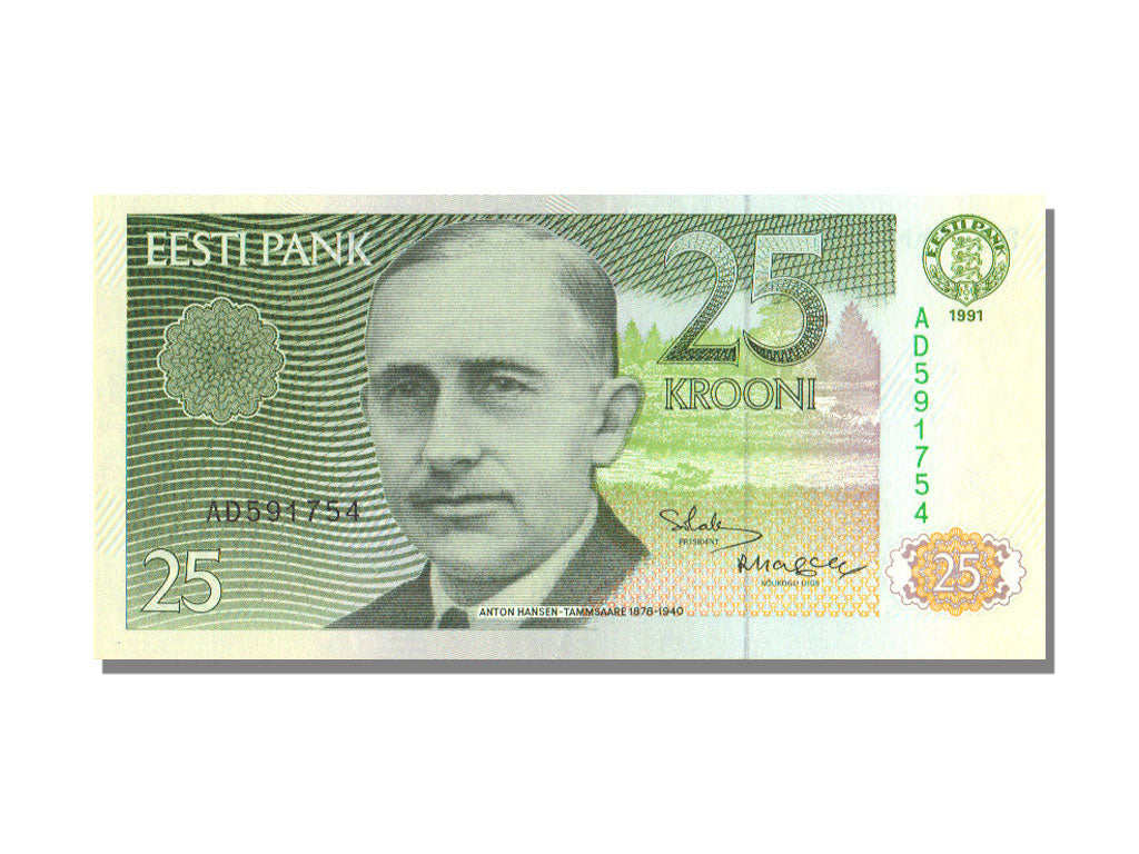 25 Krooni Type Tammsaare
