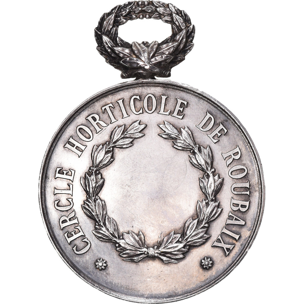 France, Medal, Cercle Horticole de Roubaix, MS(63), Silver