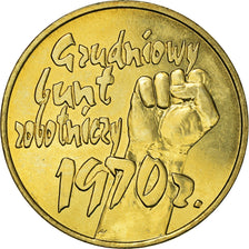 Coin, Poland, 2 Zlote, 2000, Warsaw, MS(60-62), Brass, KM:404