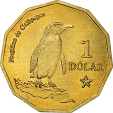 Moeda, GALAPAGOS ISLANDS, Dolar, 2008, AU(50-53), Latão, KM:6