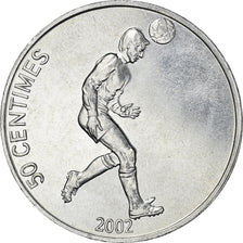 Monnaie, CONGO, DEMOCRATIC REPUBLIC, 50 Centimes, 2002, TTB+, Aluminium, KM:75