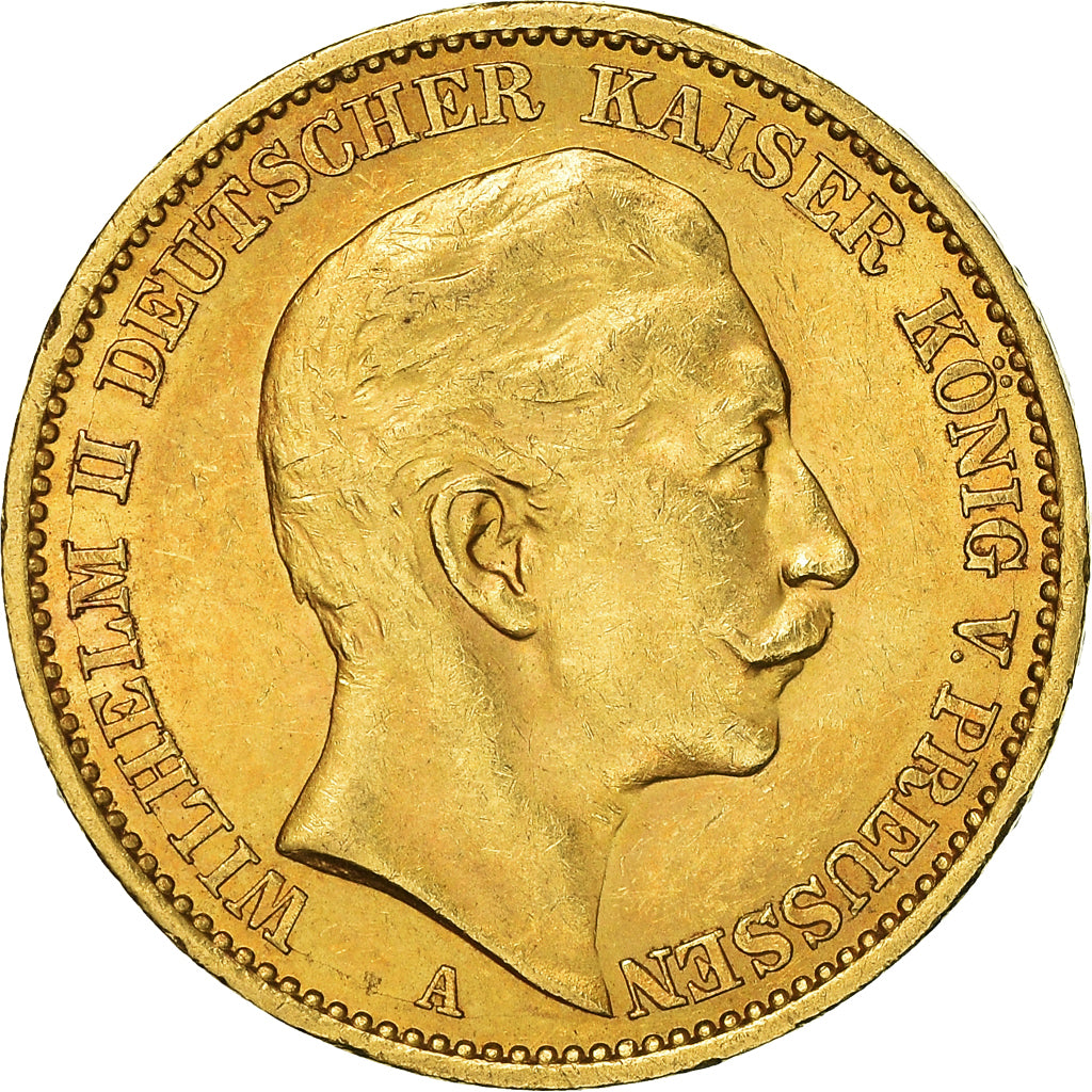 Münze, Deutsch Staaten, PRUSSIA, Wilhelm II, 20 Mark, 1911, Berlin, VZ, Gold