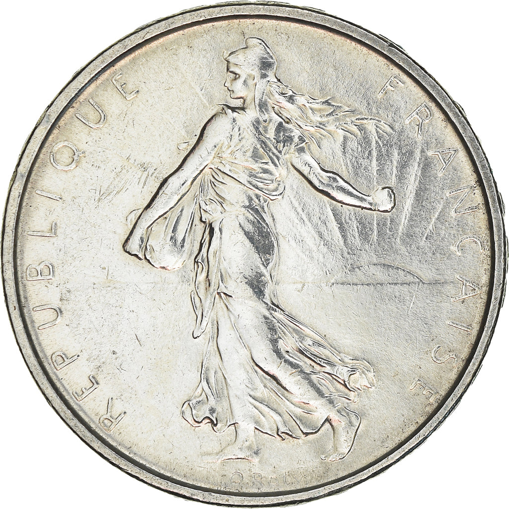 Moneta, Francia, Semeuse, 5 Francs, 1964, Paris, SPL, Argento, KM:926