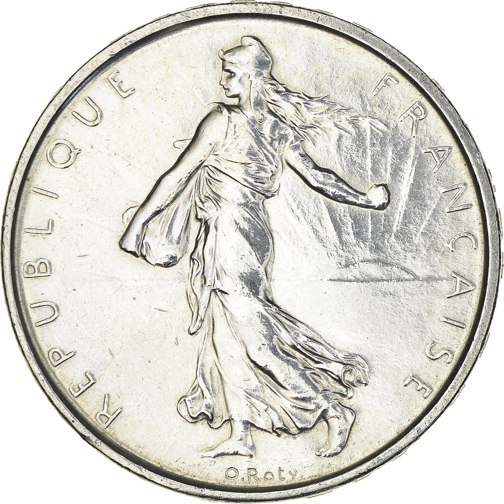 Coin, France, Semeuse, 5 Francs, 1961, MS(63), Silver, KM:926, Gadoury:770