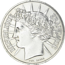 Coin, France, Fraternité, 100 Francs, 1988, Paris, MS(60-62), Silver, KM:966
