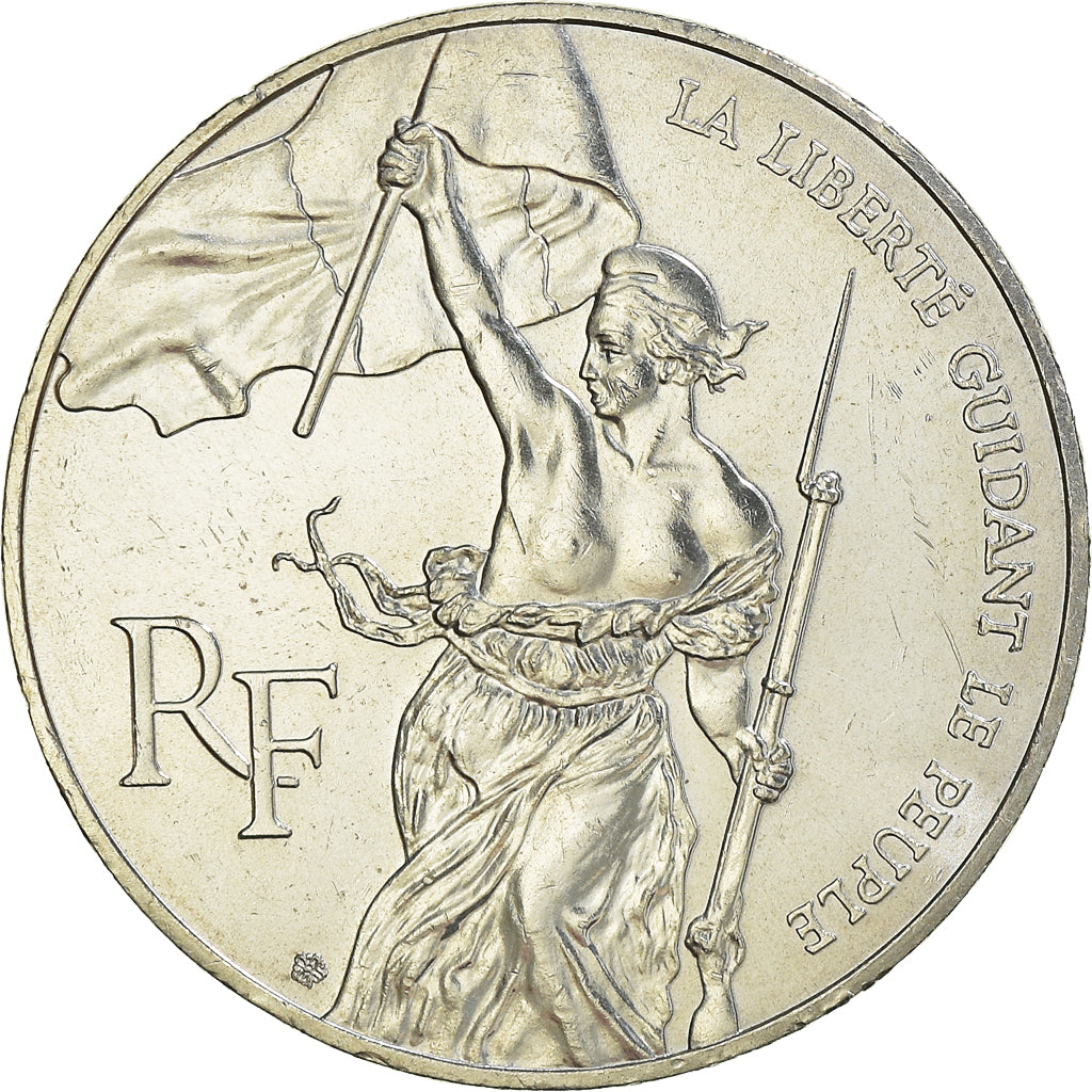Coin, France, Liberté guidant le peuple, 100 Francs, 1993, Musée du Louvre