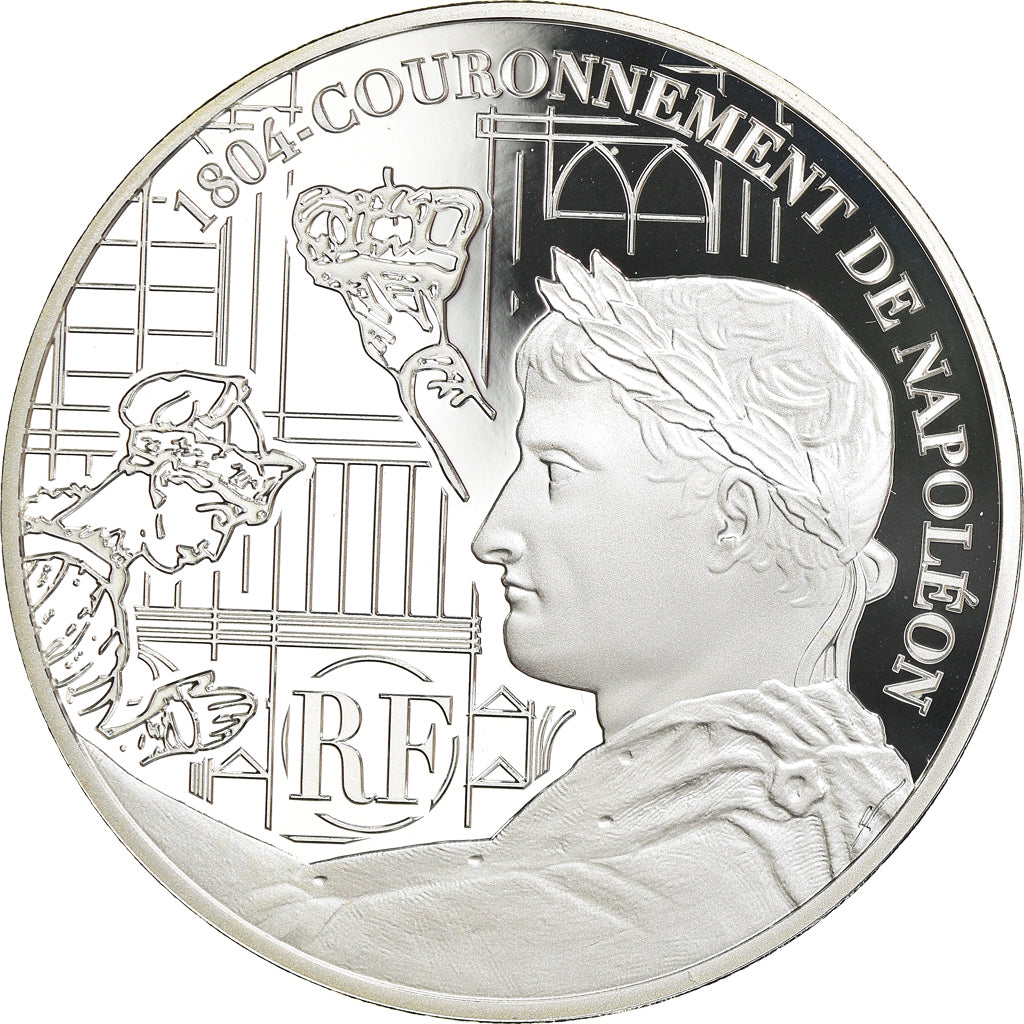 France, 1-1/2 Euro, 2004, Proof, MS(65-70), Silver, KM:1366