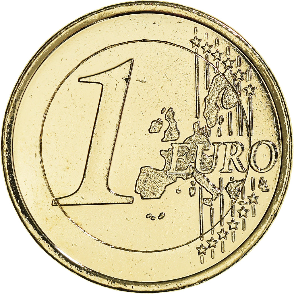France, Euro, 2001, Paris, golden, MS(65-70), Bi-Metallic, KM:1288