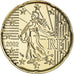 France, 20 Euro Cent, 2002, Paris, golden, FDC, Bimétallique