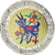 Moeda, Maláui, 5 Kwacha, 2005, Chèvre / Goat, MS(65-70), Silver plated