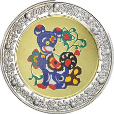 Coin, Malawi, 5 Kwacha, 2005, Chien / Dog, MS(65-70), Silver plated