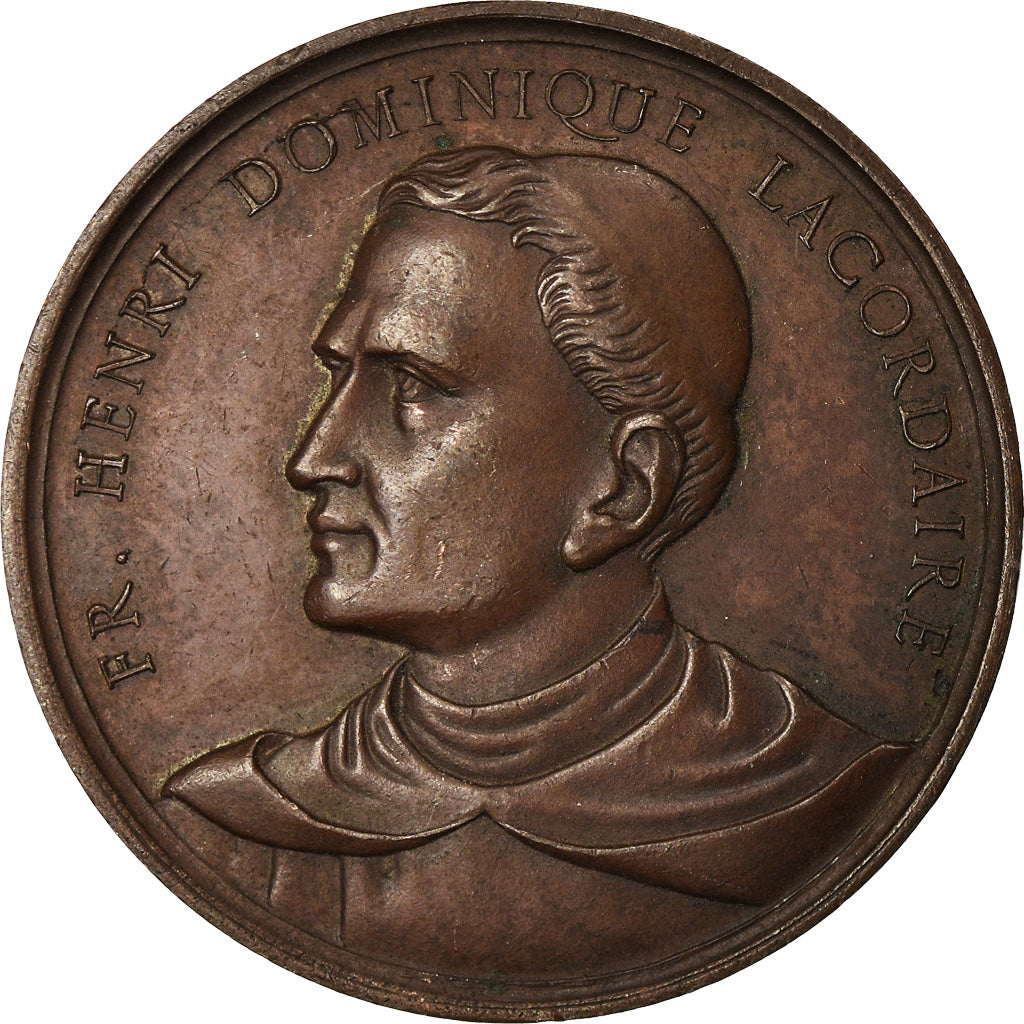 Frankreich, Token, Henri Dominique Lacordaire, Ecole Legrand, Religions &