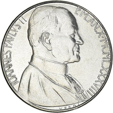 Coin, VATICAN CITY, John Paul II, 100 Lire, 1988, MS(63), Stainless Steel
