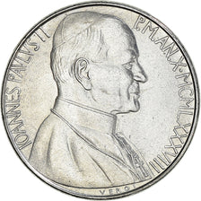 Moeda, CIDADE DO VATICANO, John Paul II, 50 Lire, 1988, MS(63), Aço