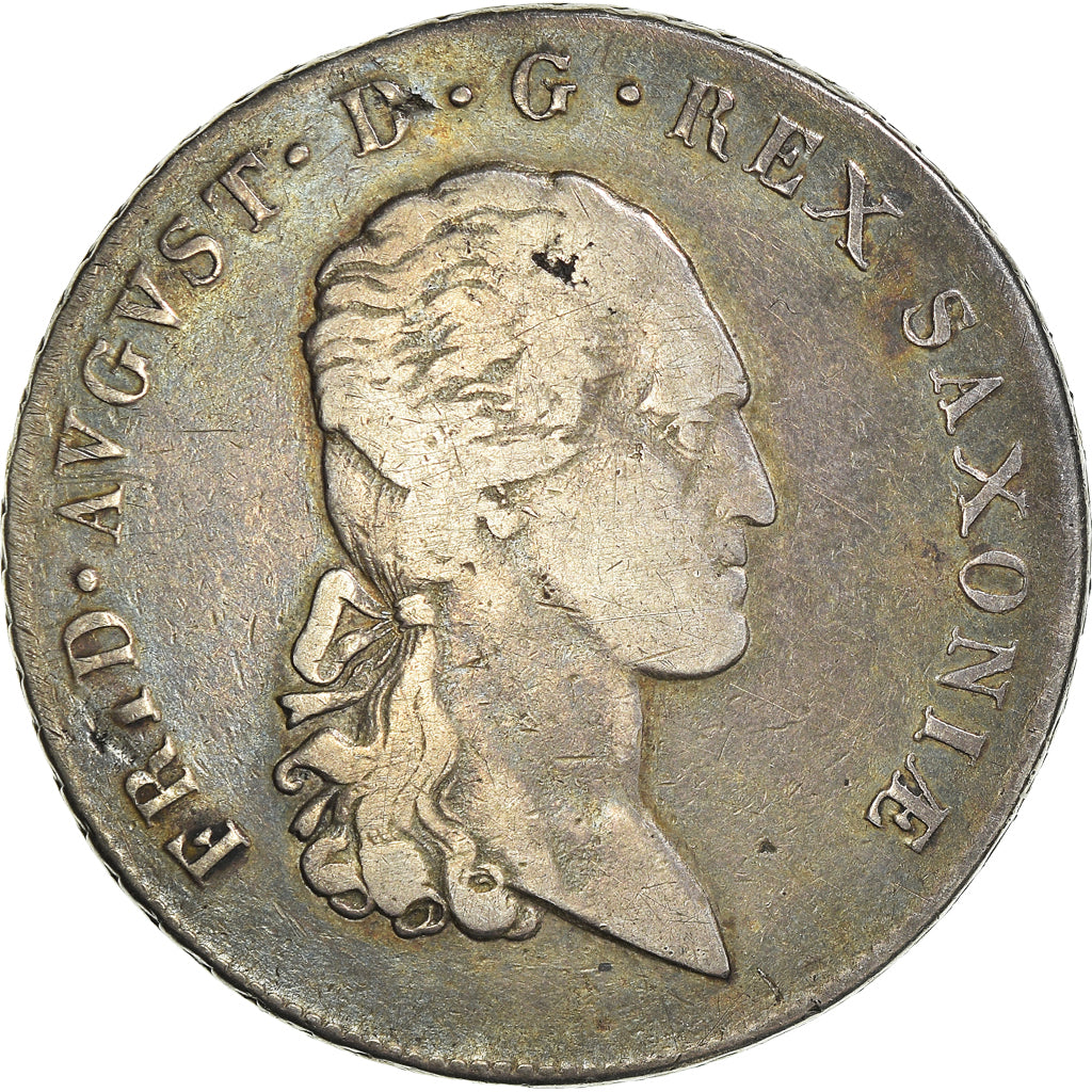 Coin, German States, SAXONY-ALBERTINE, Friedrich August I, Thaler, 1816