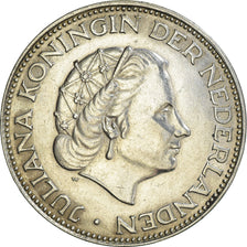 Münze, Niederlande, Juliana, 2-1/2 Gulden, 1960, SS, Silber, KM:185