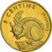 Münze, Andorra, 5 Centims, 2002, UNZ, Messing, KM:180