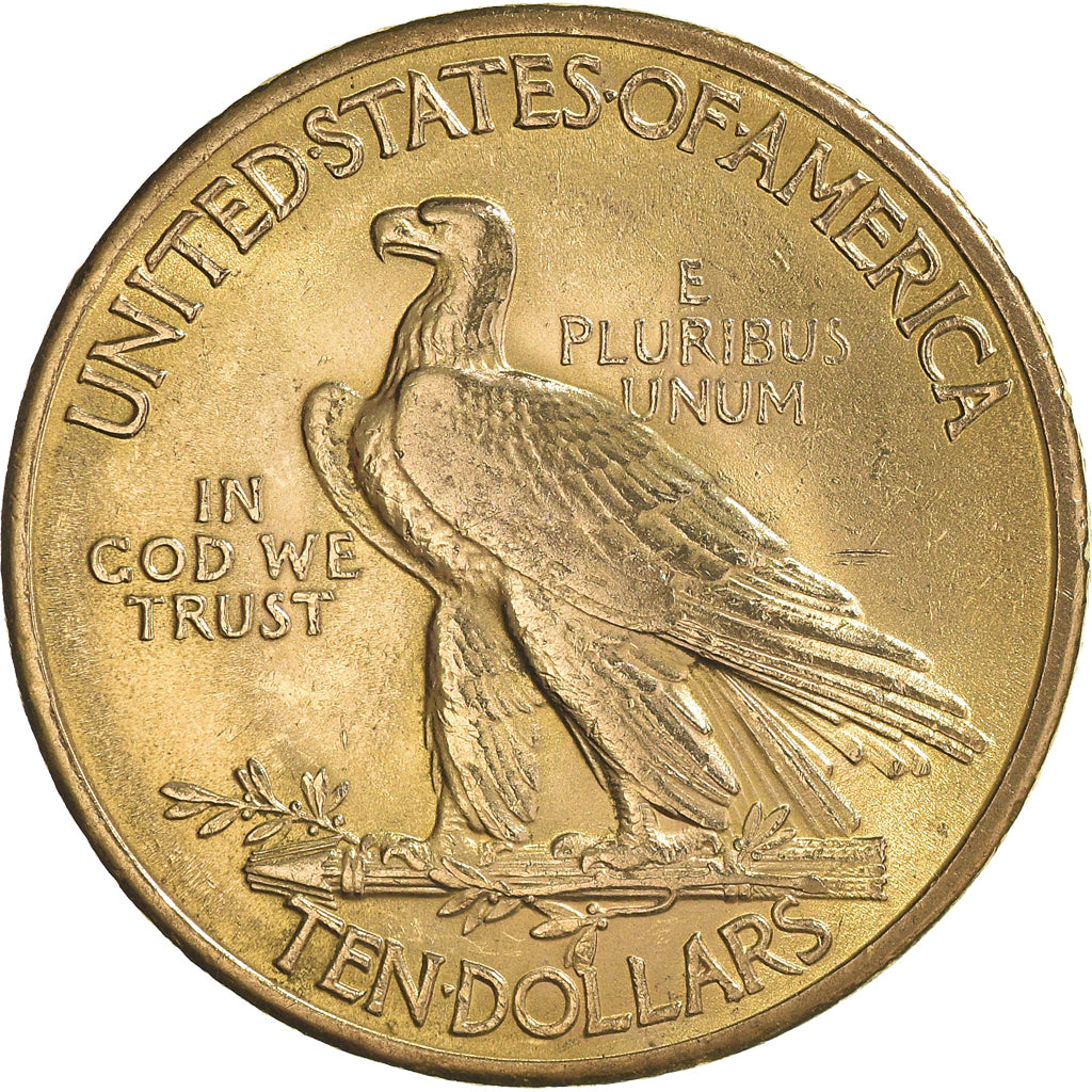 Coin, United States, Indian Head, $10, Eagle, 1932, U.S. Mint, Philadelphia