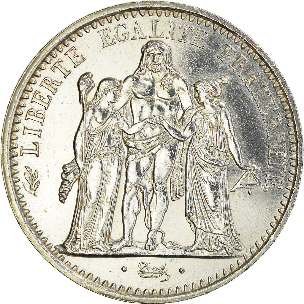 Coin, France, Hercule, 10 Francs, 1966, Paris, MS(64), Silver, KM:932