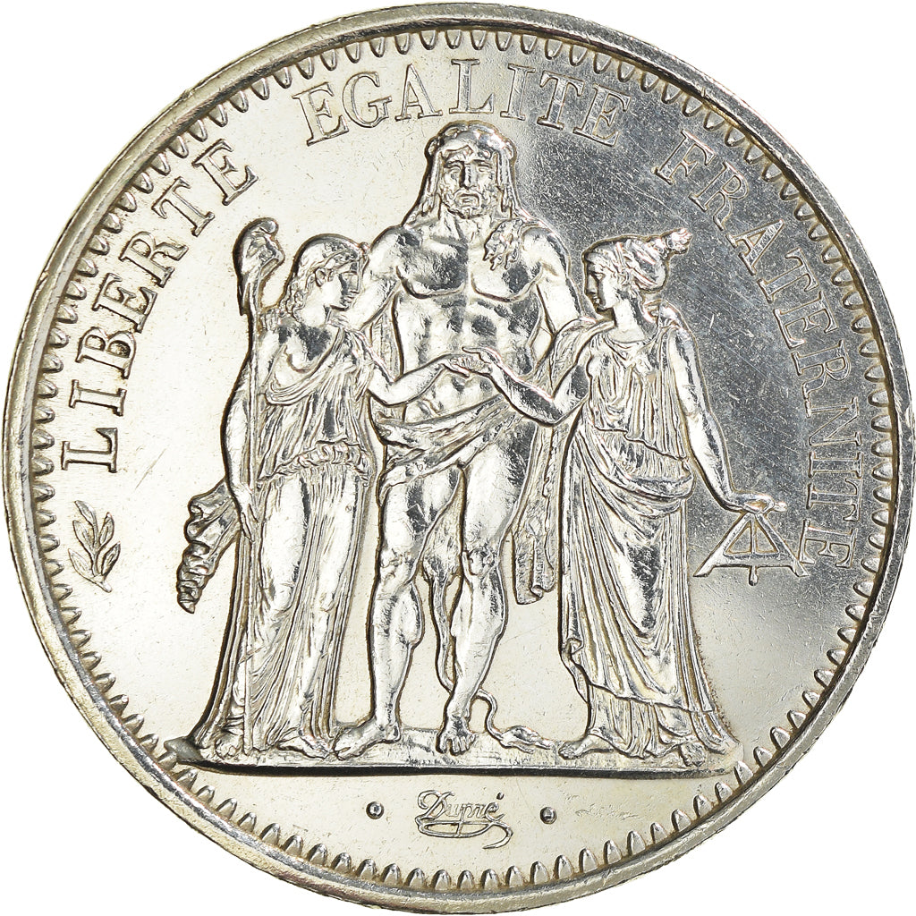 Coin, France, Hercule, 10 Francs, 1966, Paris, MS(64), Silver, KM:932