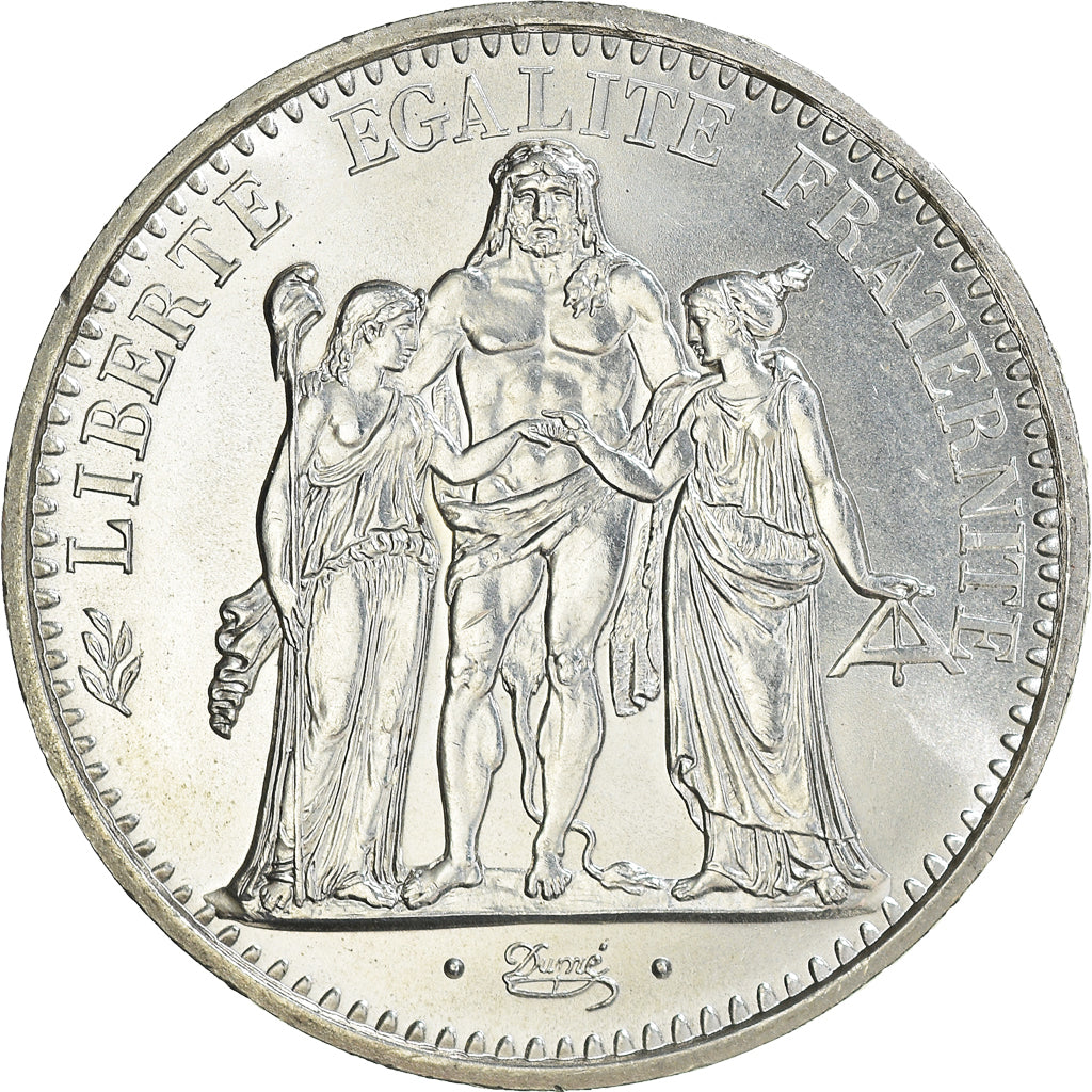 Coin, France, Hercule, 10 Francs, 1973, Paris, MS(64), Silver, KM:932