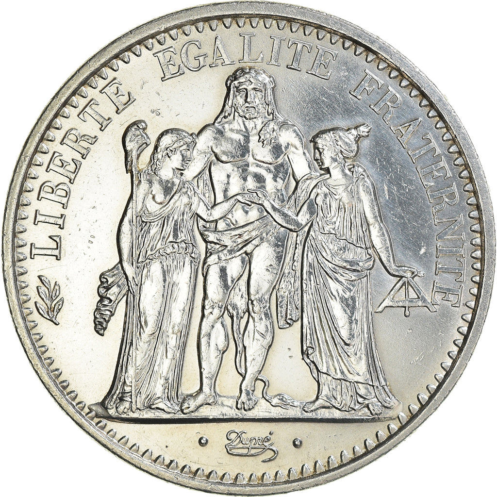 Coin, France, Hercule, 10 Francs, 1965, Paris, MS(64), Silver, KM:932