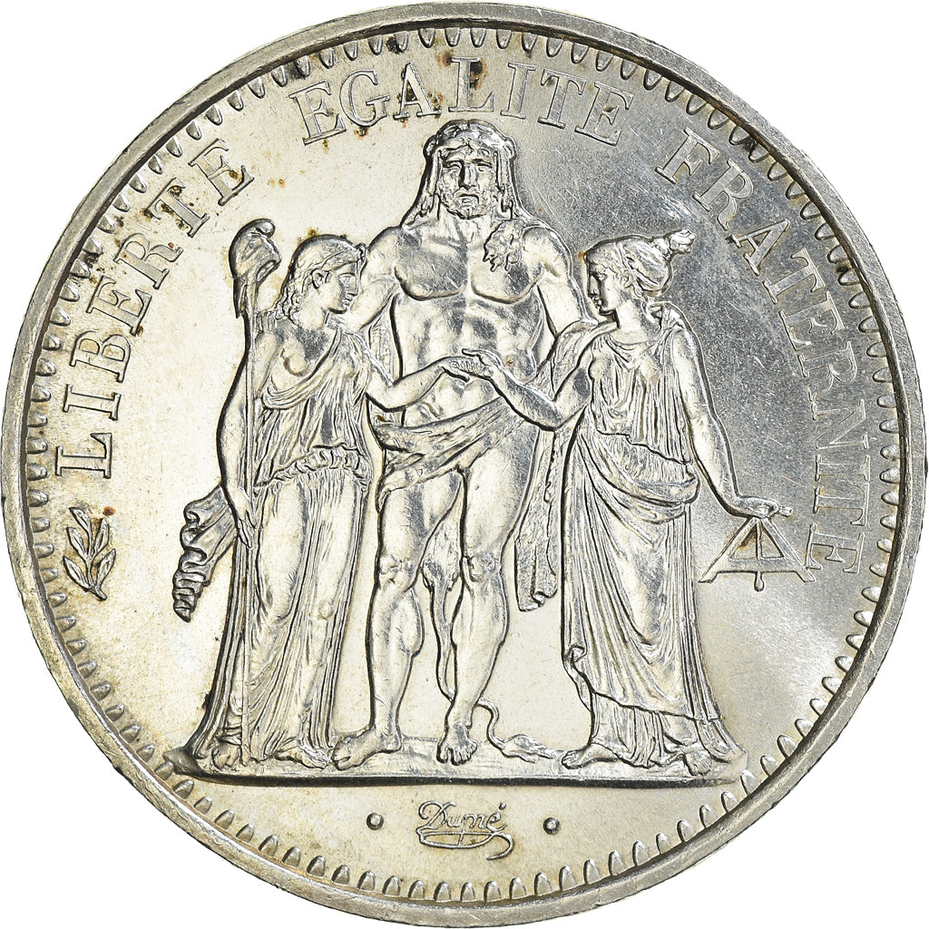 Coin, France, Hercule, 10 Francs, 1966, Paris, MS(60-62), Silver, KM:932