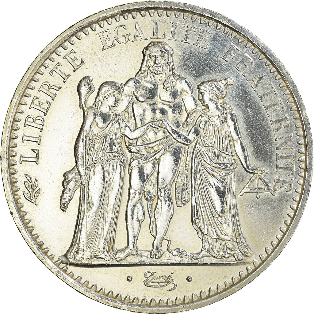 Coin, France, Hercule, 10 Francs, 1968, Paris, MS(60-62), Silver, KM:932