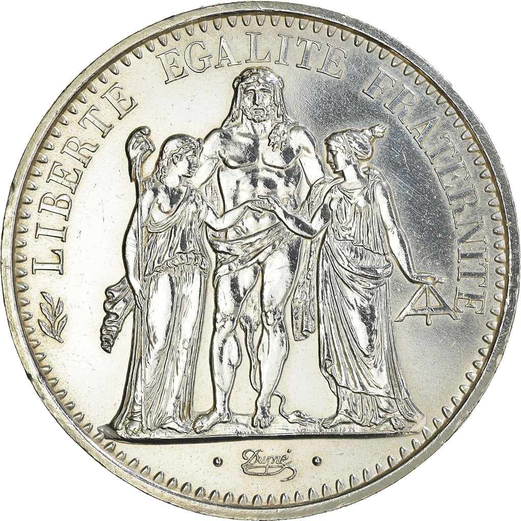 Coin, France, Hercule, 10 Francs, 1970, Paris, MS(63), Silver, KM:932