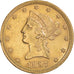 Coin, United States, Coronet Head, $10, Eagle, 1897, U.S. Mint, Philadelphia