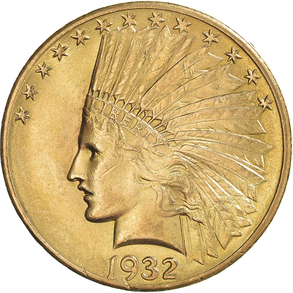 Münze, Vereinigte Staaten, Indian Head, $10, Eagle, 1932, U.S. Mint