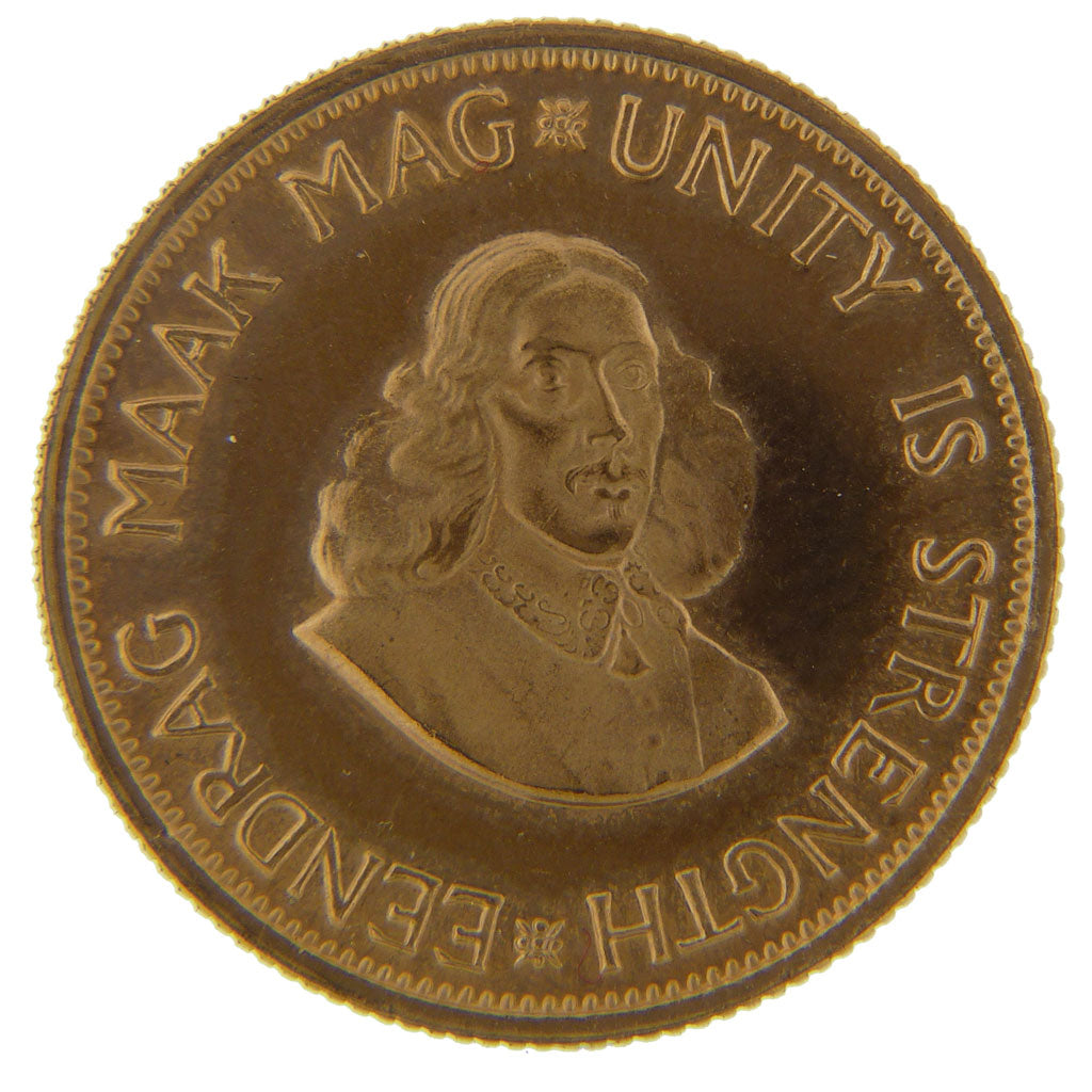South Africa, 2 Rand, 1978, KM #64, MS(60-62), Gold, 8.00