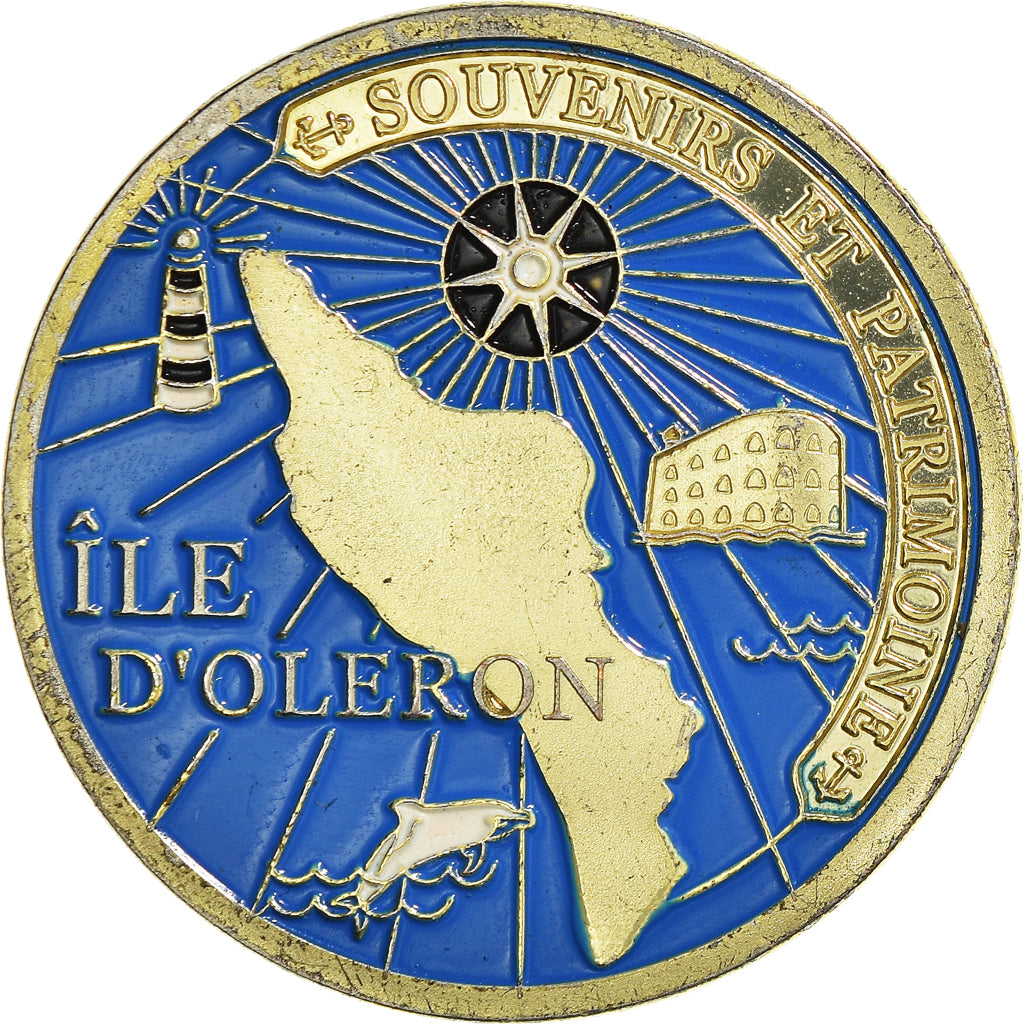 France, Token, Souvenirs et patrimoine - Île d'Oléron, Geography, MS(63)