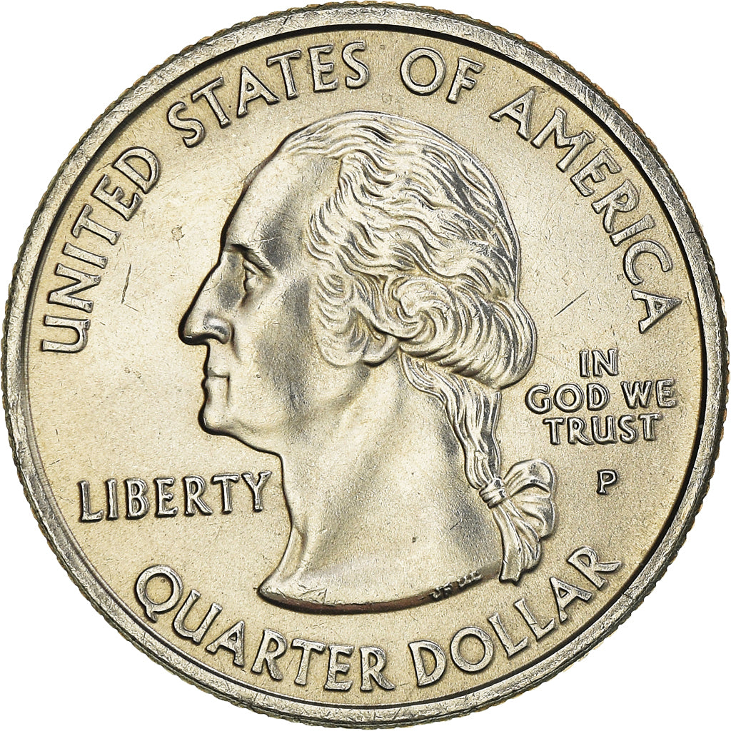 Monnaie, États-Unis, Quarter, 2000, U.S. Mint, Philadelphie, Virginia 1788