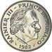 Moeda, Mónaco, Rainier III, 5 Francs, 1982, MS(63), Cobre-níquel, KM:150