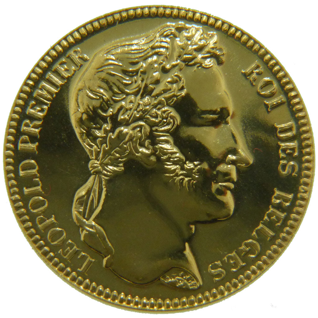 Belgique, Médaille ou Module de 20 Francs Léopold Ier