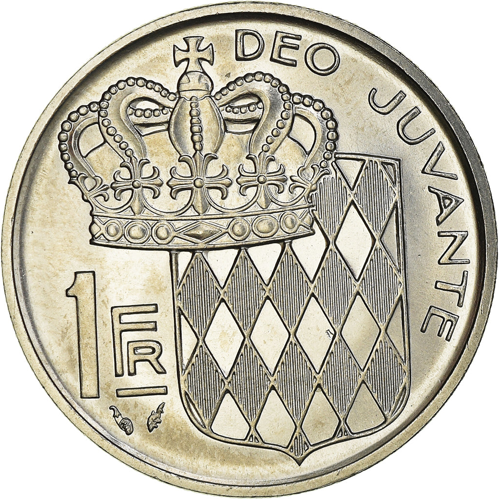 Moneta, Monaco, Rainier III, Franc, 1976, SPL, Nichel, KM:140, Gadoury:MC 150