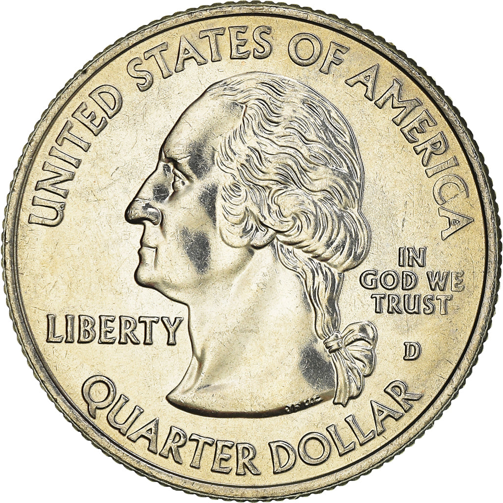 Coin, United States, Quarter, 2009, U.S. Mint, Denver, Puerto Rico, MS(64)