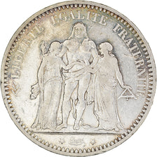 Coin, France, Hercule, 5 Francs, 1873, Paris, VF(30-35), Silver, KM:820.1