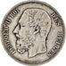 Munten, België, Leopold II, 5 Francs, 5 Frank, 1870, Brussels, FR+, Zilver