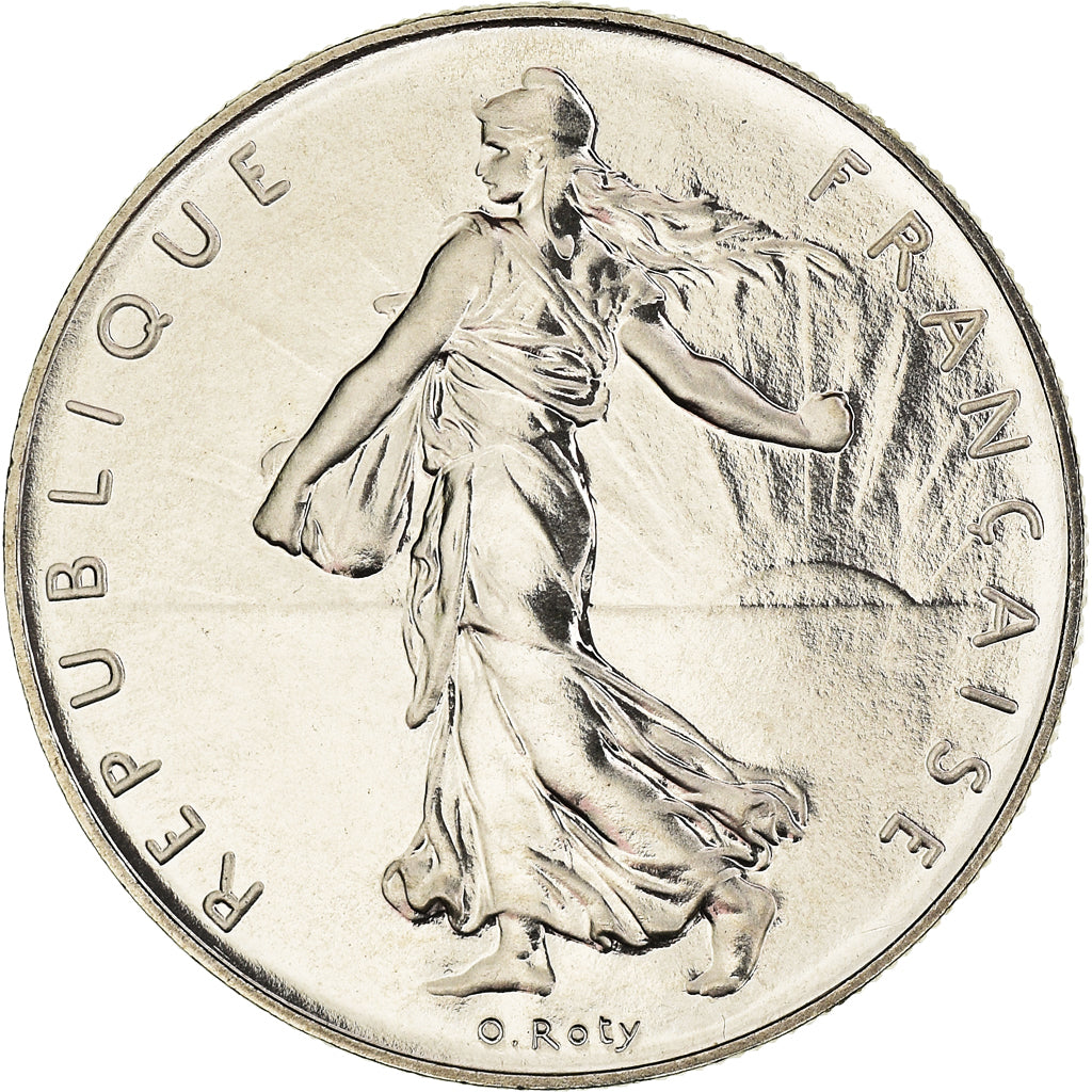 Coin, France, Semeuse, Franc, 1985, Paris, MS(65-70), Nickel, KM:925.1
