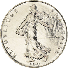 Coin, France, Semeuse, Franc, 1985, Paris, MS(65-70), Nickel, KM:925.1