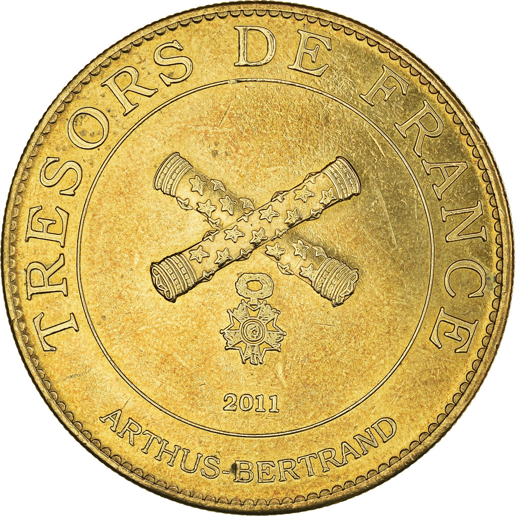 France, Token, Touristic token, Rocamadour -  La forêt des singes, 2011, Arthus