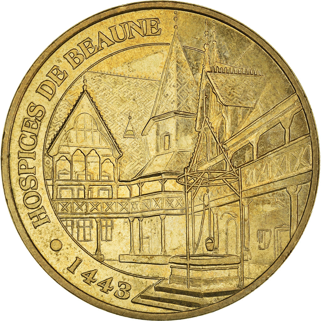 France, Token, Touristic token, Beaune -   Hospices 1443, Arts & Culture, 2009