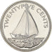 Coin, Bahamas, Elizabeth II, 25 Cents, 1976, Franklin Mint, U.S.A., Proof