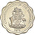 Moneda, Bahamas, Elizabeth II, 10 Cents, 1976, Franklin Mint, U.S.A., Proof