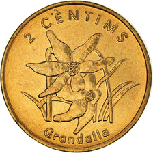 Moneta, Andorra, 2 Centims, 2002, SPL, Ottone, KM:179