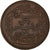 Monnaie, Tunisie, Muhammad al-Nasir Bey, 10 Centimes, 1916, Paris, TTB+, Bronze