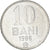 Coin, Moldova, 10 Bani, 1996, MS(63), Aluminum, KM:7