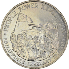 Coin, Philippines, 10 Piso, 1988, MS(63), Nickel, KM:250